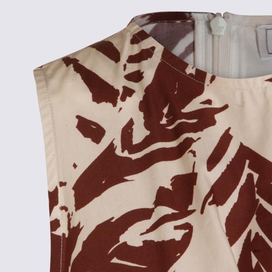 26SS 안토넬리 피렌체 롱 원피스 Q6723 161C210 Brown - ANTONELLI FIRENZE