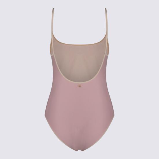 26SS 발렌티노 가라바니 원피스 수영복 8B3UHAB5 A5ACYC CLOUDY ROSE - VALENTINO GARAVANI