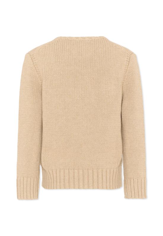 26FW [키즈] 랄프 로렌 캐시미어 니트 B18575001 BEIGE - RALPH LAUREN
