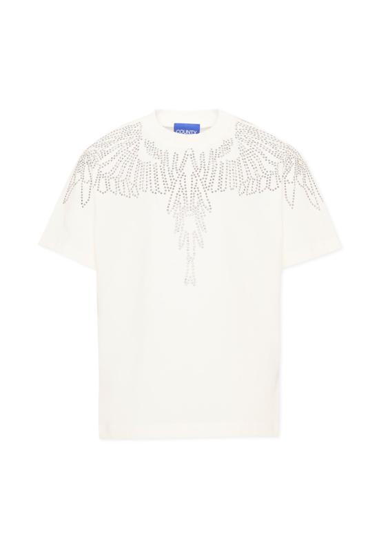 25FW [키즈] 컨트리 오브 밀란 티셔츠 F5CMJGTH013 002 IVORY