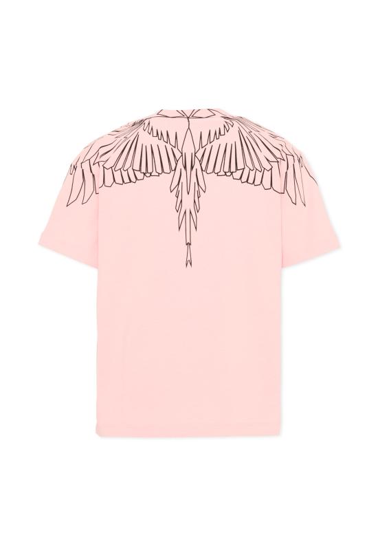 25FW [키즈] 컨트리 오브 밀란 티셔츠 F5CMJGTH102 BW008 PINK - COUNTY OF MILAN