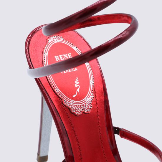 26SS 르네 카오빌라 샌들 C12351105 00013098 Red - RENE CAOVILLA