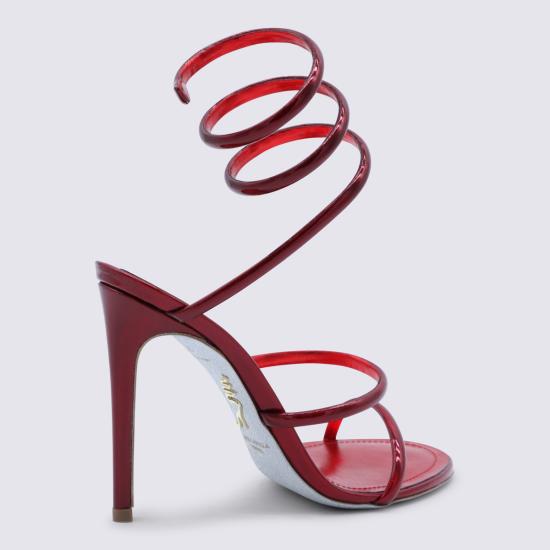 26SS 르네 카오빌라 샌들 C12351105 00013098 Red - RENE CAOVILLA