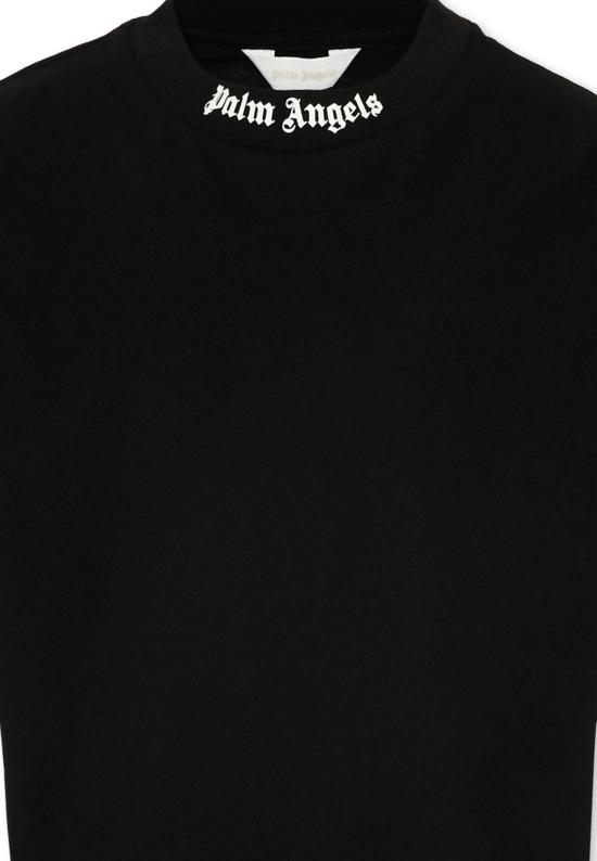 26SS [키즈] 팜앤젤스 티셔츠 PBAA002S26JER001 110 BLACK - PALM ANGELS