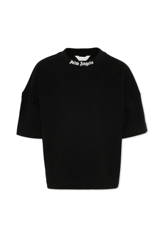 26SS [키즈] 팜앤젤스 티셔츠 PBAA002S26JER001 110 BLACK