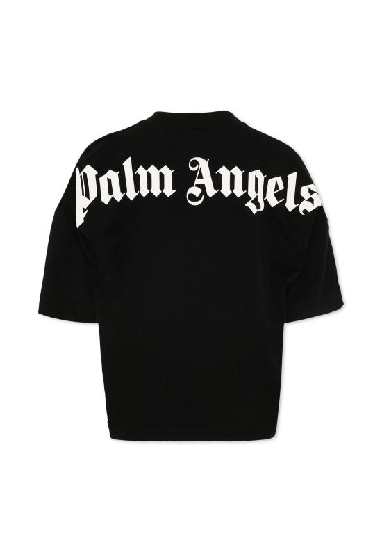 26SS [키즈] 팜앤젤스 티셔츠 PBAA002S26JER001 110 BLACK - PALM ANGELS