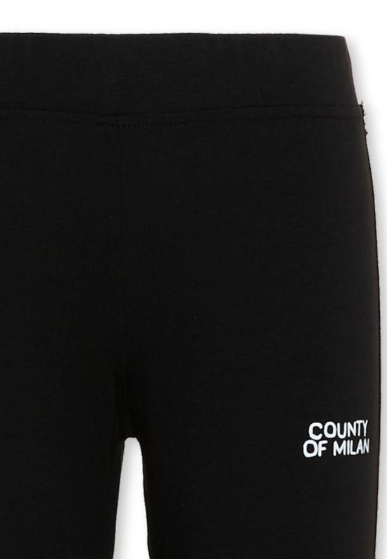 25FW [키즈] 컨트리 오브 밀란 레깅스 F5CMJGLG097 110 BLACK - COUNTY OF MILAN