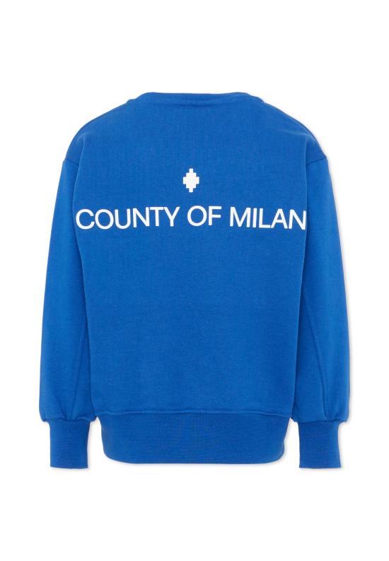 25FW [키즈] 컨트리 오브 밀란 티셔츠 F5CMJBSW003 130 BLUE - COUNTY OF MILAN