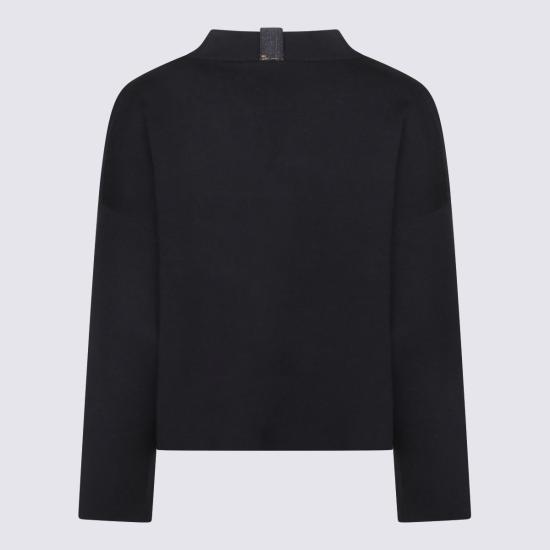 26SS 파비아나 필리피 가디건 MAD266F027 L7865146 Navy - FABIANA FILIPPI