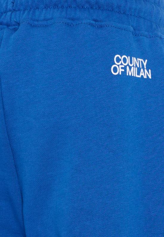 25FW [키즈] 컨트리 오브 밀란 트레이닝/조거 팬츠 F5CMJBFP005 130 BLUE - COUNTY OF MILAN
