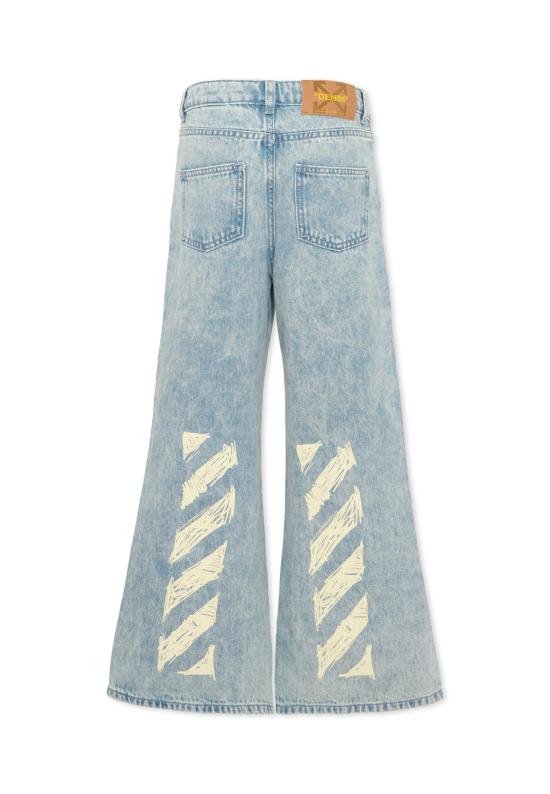 26SS [키즈] 오프화이트 진 44GYB001S26D001452 DENIM - OFF WHITE
