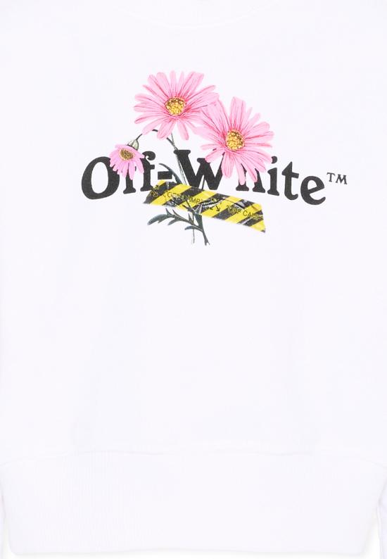 26SS [키즈] 오프화이트 티셔츠 44GBA013S26F001100 WHITE - OFF WHITE