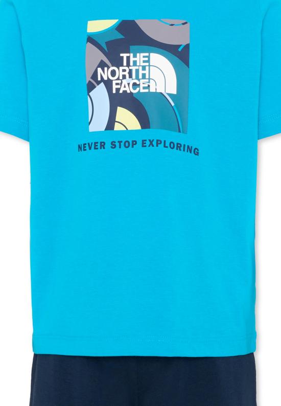 26SS [키즈] 노스페이스 캐주얼 세트 NF0A8G1HDGY1 LIGHT BLUE - NORTH FACE