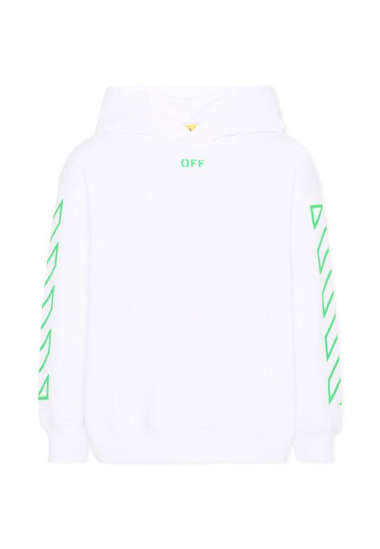 26SS [키즈] 오프화이트 티셔츠 44BBB001S26F003100 WHITE