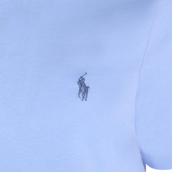 26SS 폴로 랄프로렌 포니로고 자수 반팔 티셔츠 710671438020 AUSTIN BLUE - POLO RALPH LAUREN
