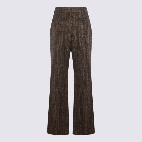 25FW 펜디 리스트 울&알파카 플레어 팬츠 FR6648 AYN5F1T6K - FENDI