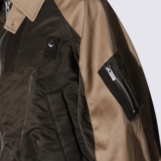 26SS 사카이 봄버 자켓 2608303 728 KHAKI BEIGE - SACAI