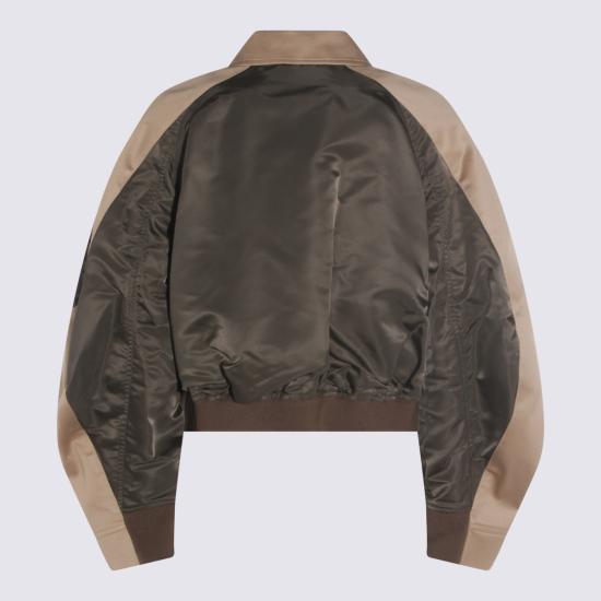 26SS 사카이 봄버 자켓 2608303 728 KHAKI BEIGE - SACAI