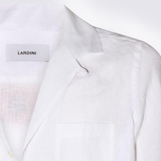 26SS 라르디니 반팔 셔츠 PAKLOP ACNC1930100 Bianco - LARDINI