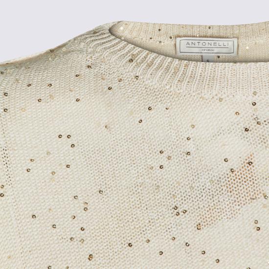 26SS 안토넬리 피렌체 스웨터 41780Q 0162520109 Beige - ANTONELLI FIRENZE