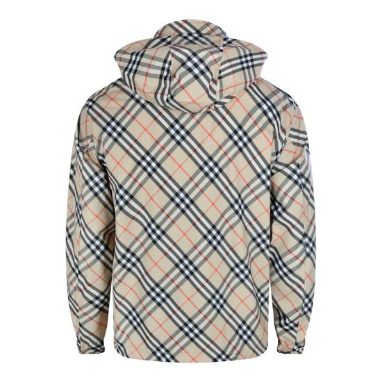 26SS 버버리 체크 나일론 바람막이 자켓 8121319 B9368 BEIGE - BURBERRY