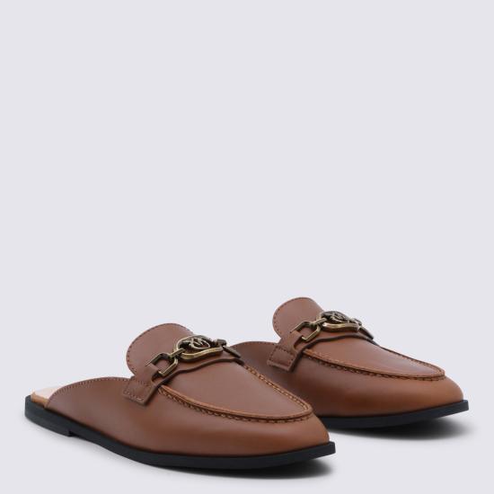 26SS 핑코 뮬/슬리퍼 SD0543 P001205 NUT - PINKO