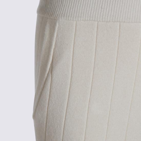 25FW 막스마라 스트레이트 팬츠 2521336029600 12116003 Bianco - MAX MARA
