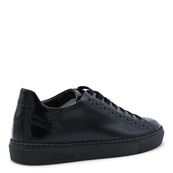 26SS 모스키노 스니커즈 MB15312G0O GB0000 BLACK - MOSCHINO