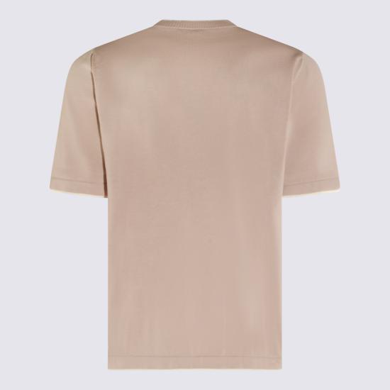 26SS 일레븐티 반팔 티셔츠 M76MAGM31 MAG0M0150201 SABBIA BIANCO - ELEVENTY
