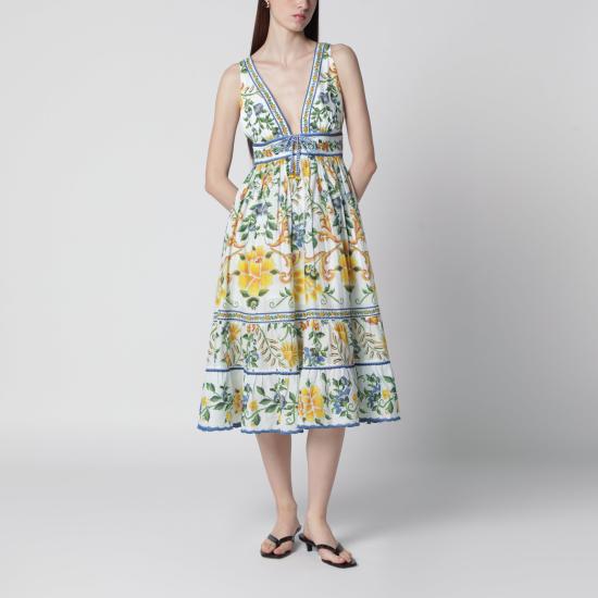 26FW 팜 리오 미디 원피스 355446CO Multicolor