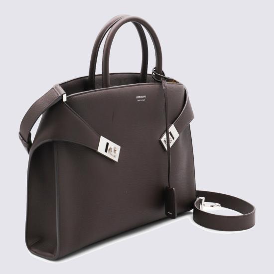 26FW 살바토레 페라가모 토트백 779074 241683003 BROWN - SALVATORE FERRAGAMO