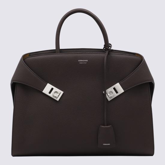 26FW 살바토레 페라가모 토트백 779074 241683003 BROWN - SALVATORE FERRAGAMO