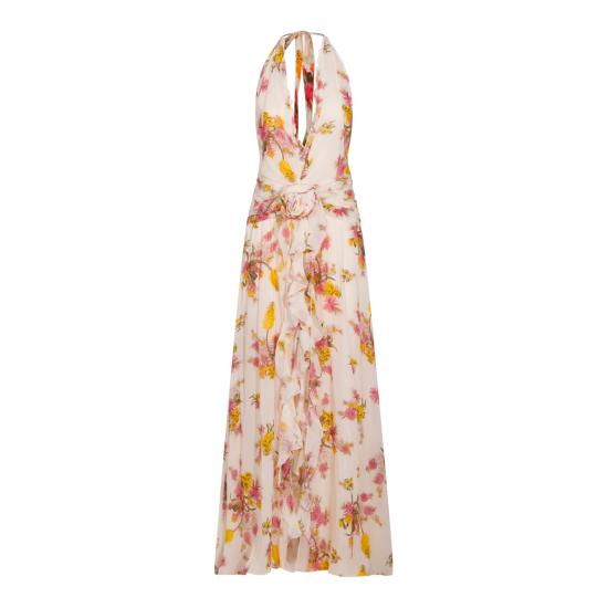 26SS 블루마린 롱 원피스 P622A818A F8177 AMBERLIGHT BUBBLE