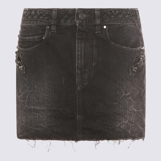 25FW 발렌시아가 와이드 레그 팬츠 852324 TTW671037 BLACK FADE OUT