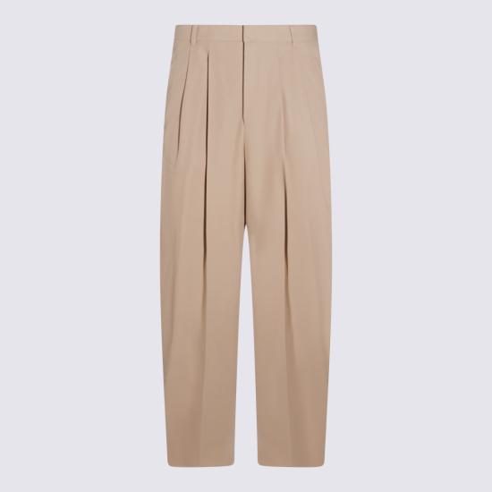 26SS 셀린느 코튼 트윌 몬탁 트라우저 RP0AW2L57 40BB BRITISH BEIGE - CELINE