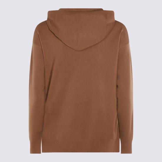 25FW 막스마라 후드 티셔츠 2521366222600 12022013 Cammello - MAX MARA