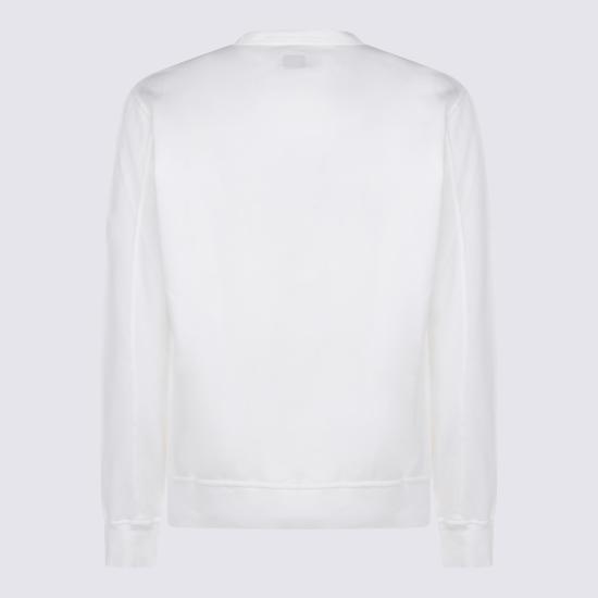 26SS 씨피 컴퍼니 라이트 플리스 크루넥 스웨트셔츠 RCCMSS711A 002246G103 GAUZE WHITE - C.P. COMPANY