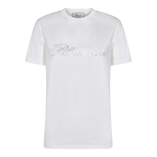 26SS 블루마린 반팔 티셔츠 P622T130A C9916 NATURAL WHITE CRYSTA