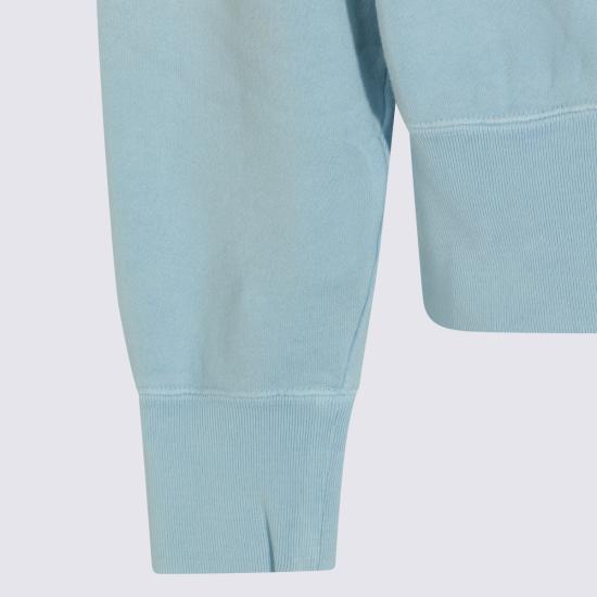 26SS 메종키츠네 긴팔 티셔츠 990005 P410 LIGHT BLUE - MAISON KITSUNE