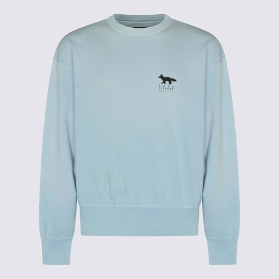 26SS 메종키츠네 긴팔 티셔츠 990005 P410 LIGHT BLUE