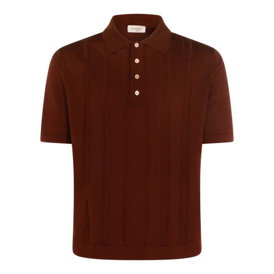 26SS 피아젠차 폴로 티셔츠 M1140018001 005170 Marrone
