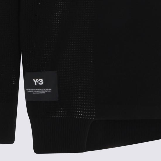 26SS 와이쓰리 긴팔 티셔츠 KR2395 BLACK CHALK WHITE - Y-3