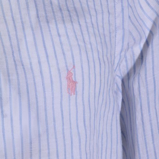 26SS 폴로 랄프로렌 긴팔 셔츠 710B15647002 7188A WHITE BLUE - POLO RALPH LAUREN