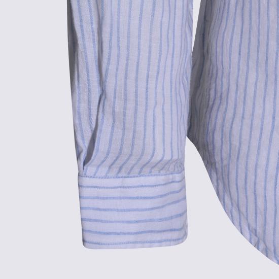 26SS 폴로 랄프로렌 긴팔 셔츠 710B15647002 7188A WHITE BLUE - POLO RALPH LAUREN