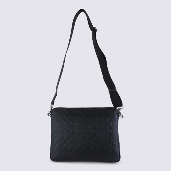 26SS 구찌 GG 엠블럼 미디움 크로스바디백 850214 AAFOM1053 Black - GUCCI
