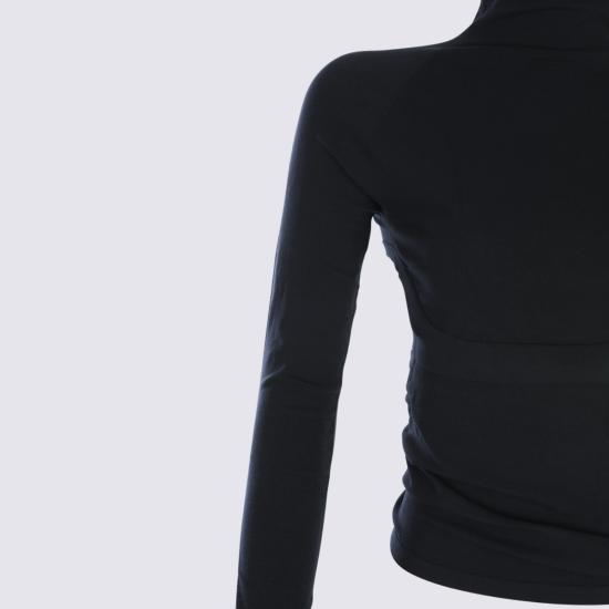 25FW 알라이아 터틀넥 AA9H1368K127B 995 NOIR ALAIA - ALAIA