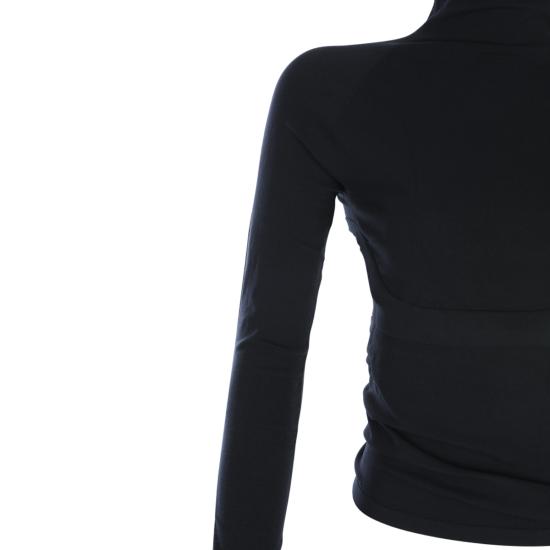 25FW 알라이아 터틀넥 AA9H1368K127B 995 NOIR ALAIA - ALAIA