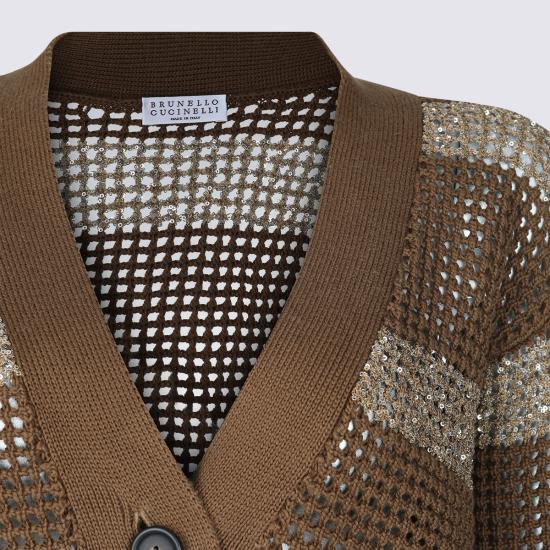 26SS 브루넬로 쿠치넬리 가디건 M58772816 CUG29 SESAMO - BRUNELLO CUCINELLI