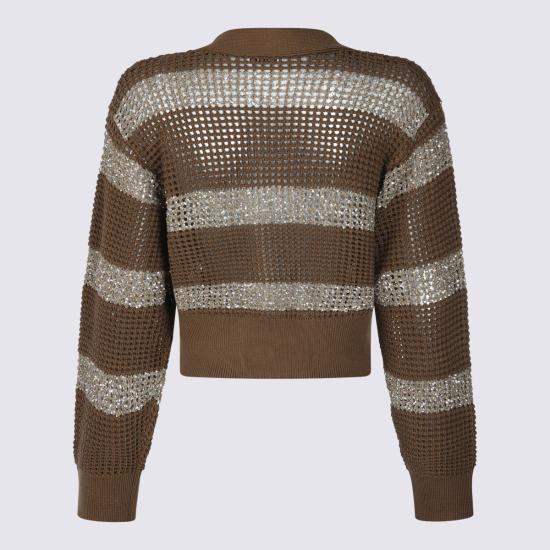 26SS 브루넬로 쿠치넬리 가디건 M58772816 CUG29 SESAMO - BRUNELLO CUCINELLI