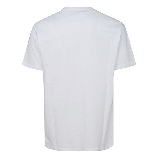 26SS 비비안웨스트우드 클래식 ORB 로고 티셔츠 3G010013 J001MA401 WHITE - VIVIENNE WESTWOOD